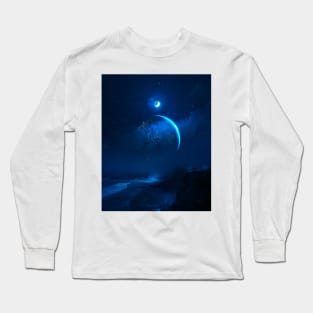 DARK NIGHT. Long Sleeve T-Shirt